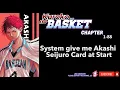 Basketball Starting with a Black Basket Card Draw Ultimate Akashi 1-88