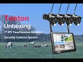 Tonton 7 -2019 Unboxing 7 Touchscreen 4 Channel Wireless PIR NVR System 2-Way Floodlight 2K