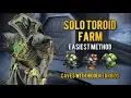 Warframe SOLO TOROID FARMING ALL 14 CAVES WITH HIDDEN TOROIDS