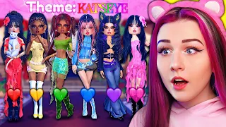 RAINBOW CHALLENGE w KATSEYE Members In NEW UPDATE ROBLOX Dress To Impress