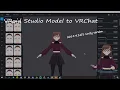 VRoid to VRChat Tutorial Step by step Unity 2019 4 31f1