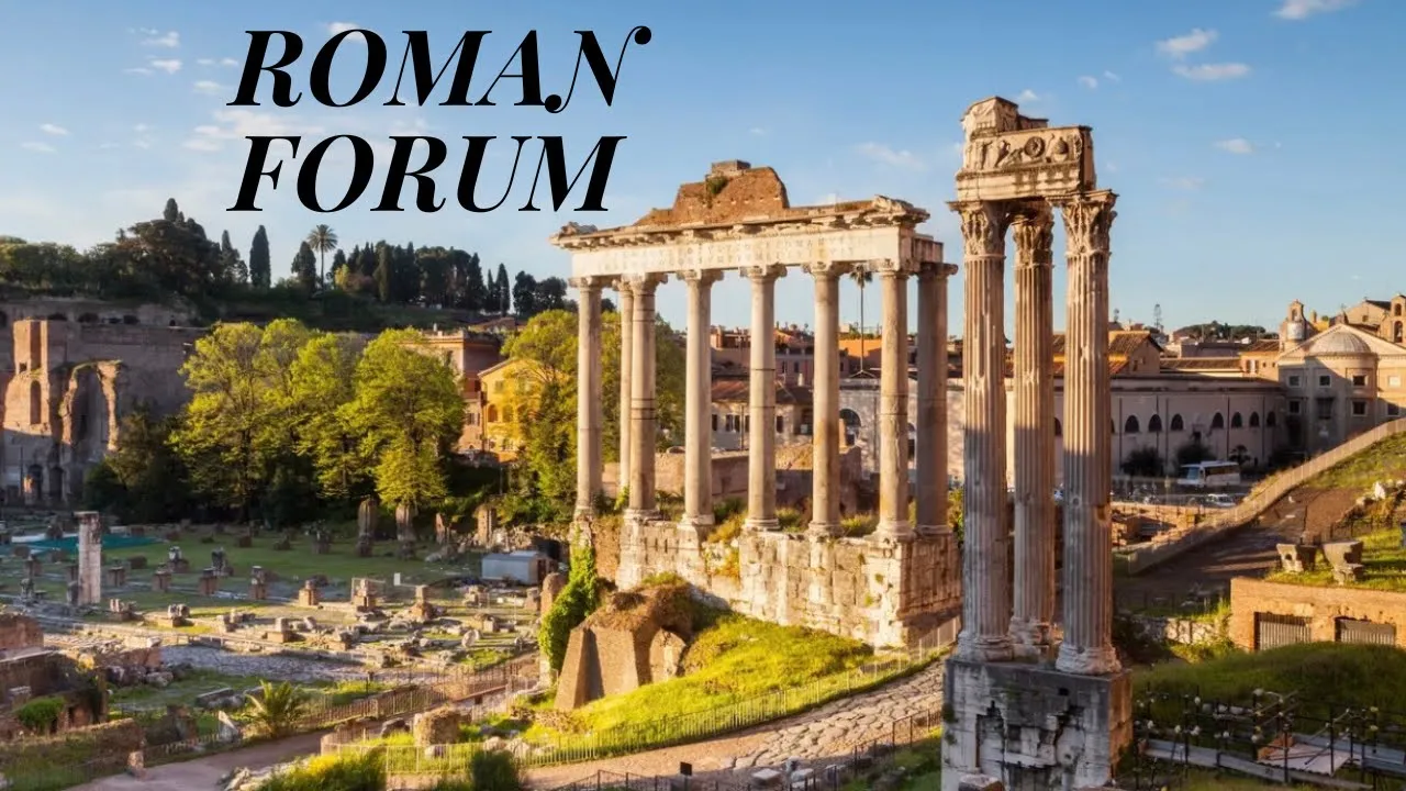 Roman Forum and Basilica Santa Francesca Romana | Rome | Italy 🇮🇹