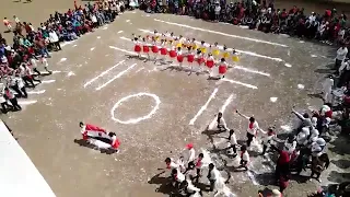 عرض رياضى بعنوان فرحه مصر فى حفل عيد الام تحت إشراف الأستاذ باسم شراره والاستاذة الهام الراعى دندنها