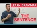 Learn English Grammar The Sentence