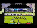 Madden NFL 23 4k LG C1 65 OLED PS5 Gameplay Performance Mode Franchise Ravens v Panthers