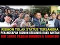 PENANGKAPAN ROY \u0026 RISMON BERUJUNG BAKU HANTAM ! RISMON TOLAK STATUS TERSANGKA NEKAT LAWAN POLDA !