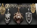 Proclamation jewelry large diamond Usurper large diamond carpe diem 5mm prism franco heavylink