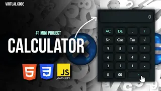 Build Calculator Using HTML CSS JS Mini Project