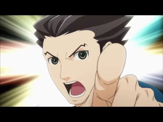 Ace Attorney Anime Objection Scene