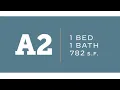 A2 - 1BR 1BA