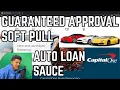 Capital One Auto Loan Sauce Easy Approval Soft Pull Pre-qualification
