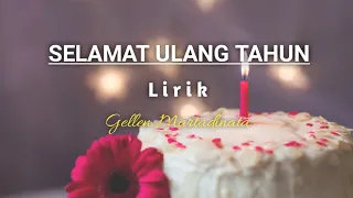 selamat ulang tahun gellen martadinata lirik akustik cover