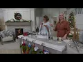 Haute Decor Set of 4 MantleClip Stocking Holder Storage Box on QVC