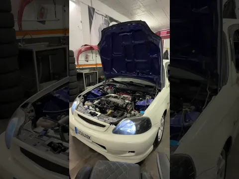 Así suena mi HONDA ek TURBADO con escape