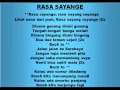 RASA SAYANGE - Lagu dan Tari Nusantara - Lagu Anak