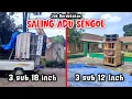 Akibat Lokasi Job Berdekatan !! Sound 18 inch \u0026 12 inch Saling Adu Sengol Sound Miniatur