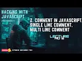 JavaScript Commenting The Ultimate Guide to Writing Cleaner Smarter Code Lecture 02