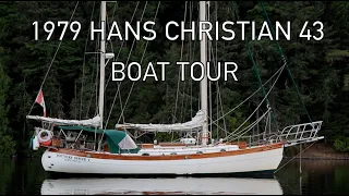 Updated Boat Tour on our 1979 Hans Christian 43 Ketch