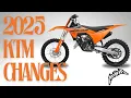 What s NEW with the 2025 KTM dirtbikes