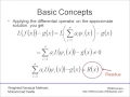 Weighted Residual Methods Basic Concepts