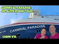 What s INSIDE Carnival Paradise s Luxurious Junior Suite