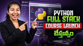Python Full Stack with AI New Batch Started Complete Job-Oriented Course in Telugu PythonLife