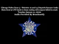 Chicago Police Zone 3 Dispatch Scanner shots fired at CPD leads to deadly chase