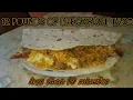 World s Biggest Breakfast Taco x3 Chacho s Tacos