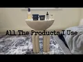 Minimalist Toiletries I Own For a Clean Stress Free Routine Everything I Own Skincare Haircare