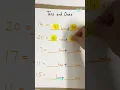 Check out low prep tens and ones activity
