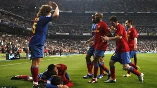 real madrid vs fc barcelona 2 6 highlights la liga 2008 09 hd english commentary