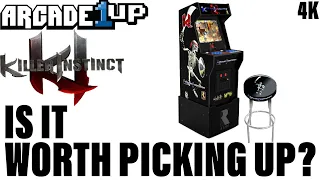 killer Instinct Arcade Machine Arcade1UP Unboxing and Review With Commentary