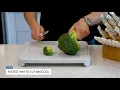 Cut Broccoli Into Florets in 2 3 Seconds