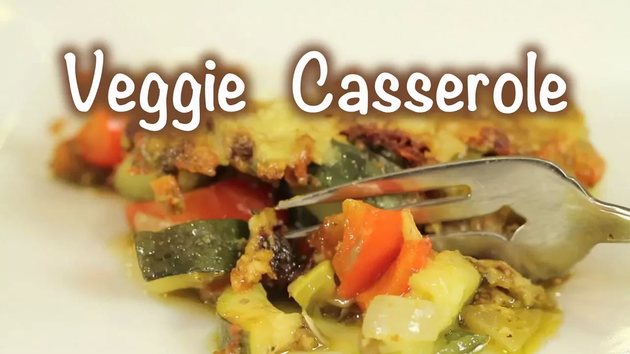 Healthy Pesto Vegetable Casserole Recipe   Rockin Robin Cooks