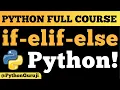 Mastering Conditionals in Python if elif and else Explained