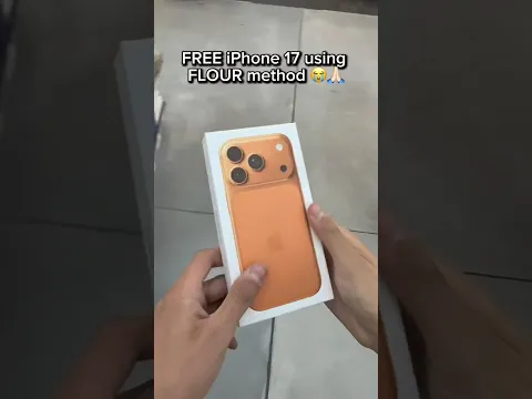 FREE iPhone using FLOUR method 😱