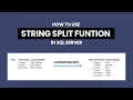 How to Split a String in SQL Server Convert Table into 1NF Using SQL Server String Split Function