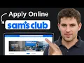 How To Apply At Sam s Club Online