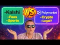 Kalshi VS PolyMarket FULL Comparison with Pros and Cons on which prediction platform is better