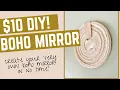 Create Your Very Own Boho Mirror in No Time - See How