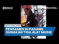 Pengamen di Padang Gunakan Tiga Alat Musik