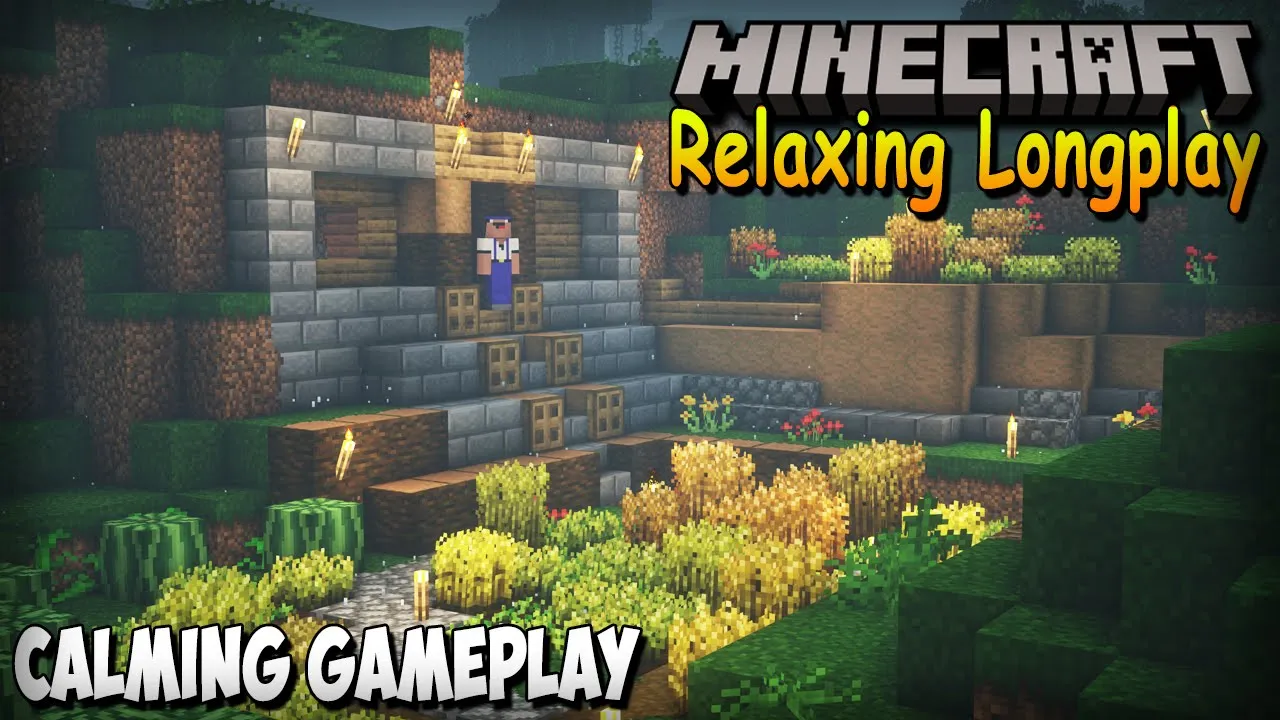 Minecraft Relaxing Longplay - Calm Survival Gameplay (No Commentary) [1.19]