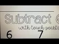 TouchMath Subtraction