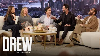 Drew Barrymore Sits Down with Outcome Cast - After Forgetting She Was Also in the Film