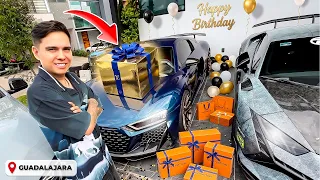 LLEGO DE SORPRESA AL CUMPLEAÑOS DE MI COMPADRE MANUEL RIVERA || ALFREDO VALENZUELA