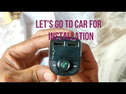 Download MP3 CARx8 Bluetooth Wireless Car FM Transmitter Charger with Handsfree Calling Review Unboxing & Install