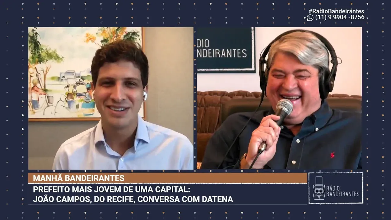 JOÃO CAMPOS: URNAS PEDIRAM MODERAÇÃO | MANHÃ BANDEIRANTES
