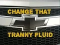 Chevy Cruze Transmission Fluid Change Automatic