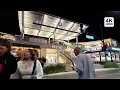 Downtown Burbank Night Walking Tour 4K R