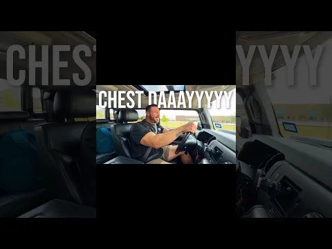 Chest day vs Rest day :( #fitness #gym #workout